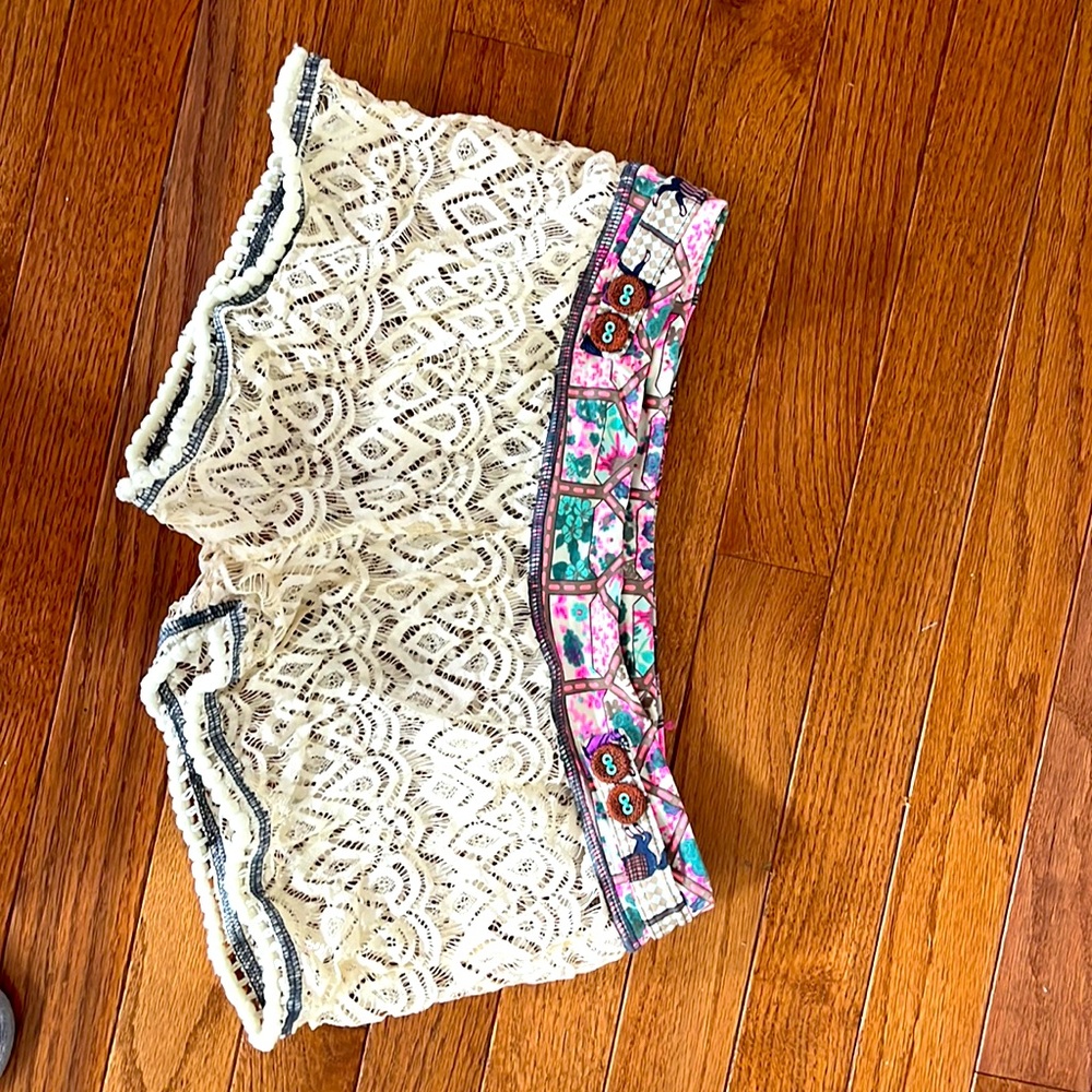 Maaji lace short cover up